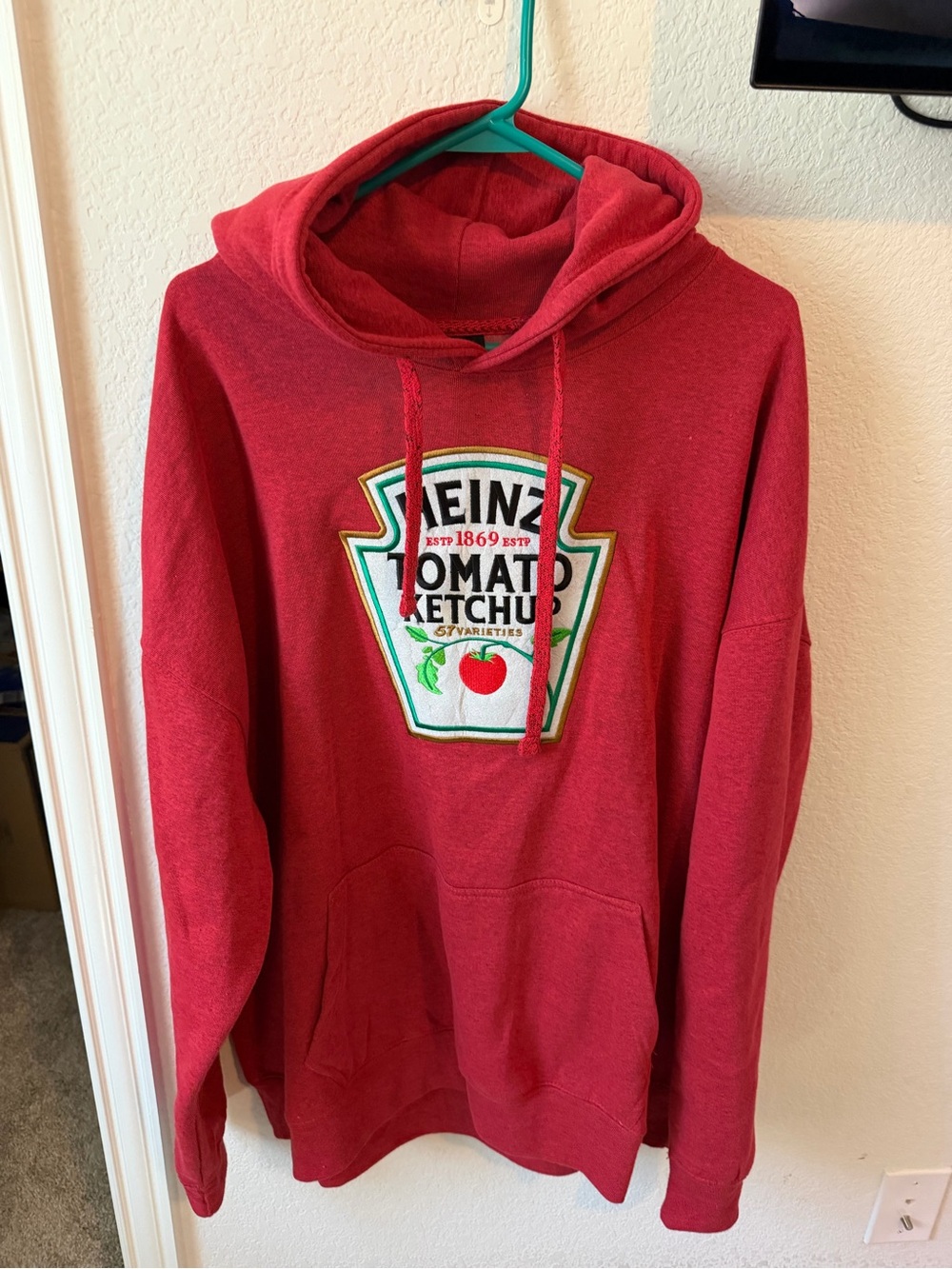Red Tomato Logo Hoodie - Women's Pullover Sweatshirt